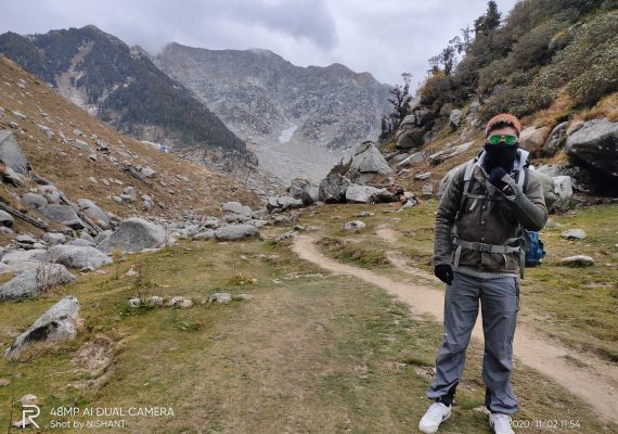 oppo_2 Punit hustler in Kareri lake Trek